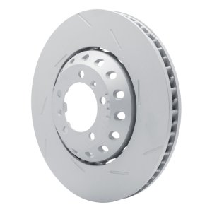 Porsche Panamera Brake Rotor (1) - Left Front - R1 Concepts - Slotted Carbon Alloy GeoMET - `10-`16